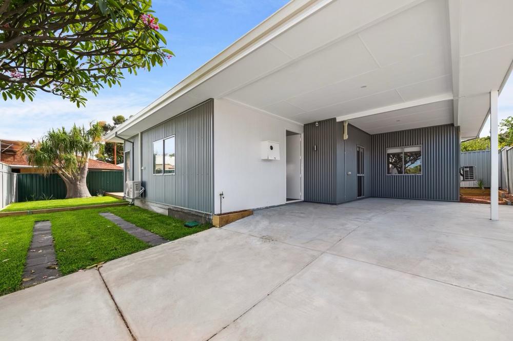 A prefabricated home in the Perth metro region