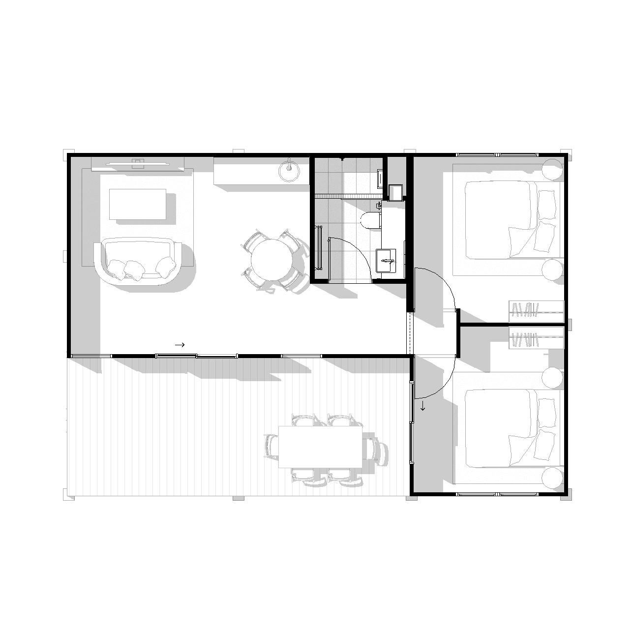 Banksia 2 Bed