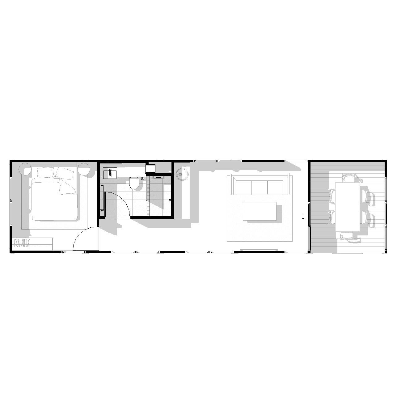 Fingerlime 1 Bed