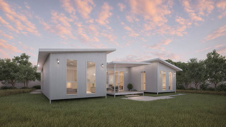 Modular 4 Bed Home- Vertical