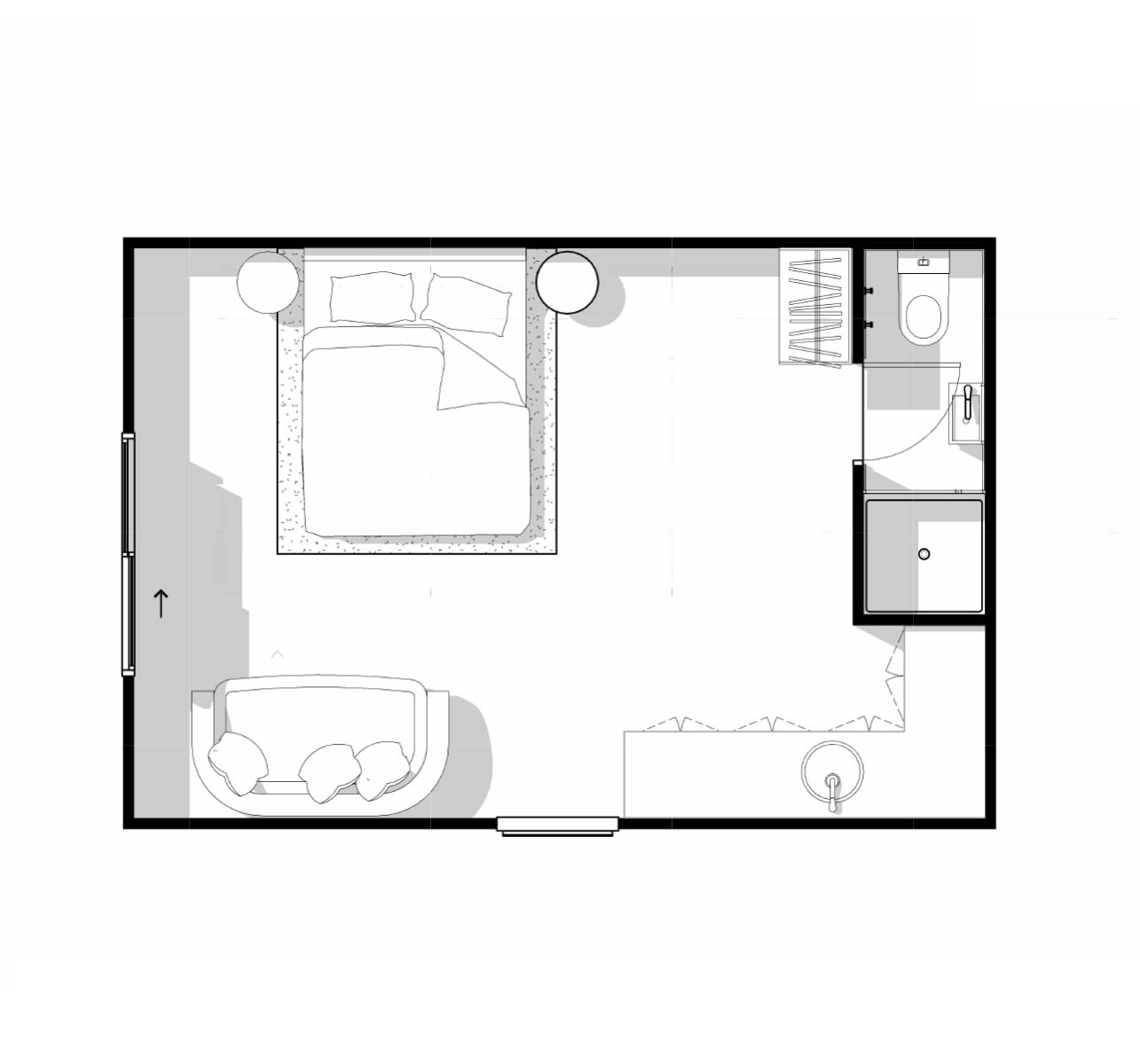 1 Bed Module MK-28