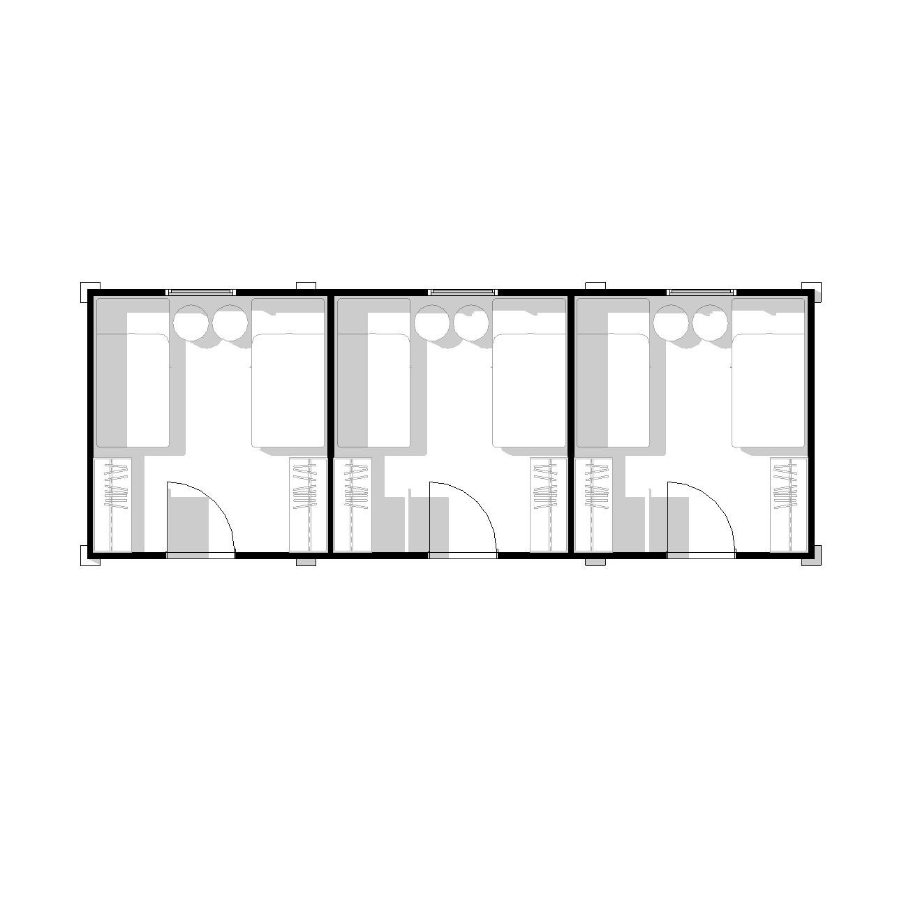 M31-3 LINE BED